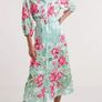 Raishima Studio shirt dress floral summer party wedding guest Brand new with tags S/M 10 12 Image 2