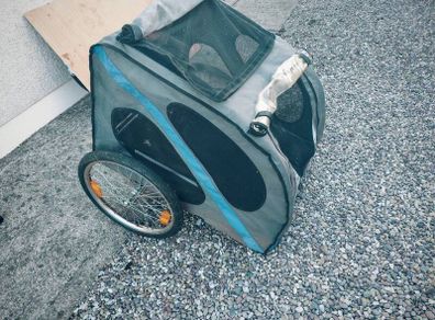 dog bike trailer
