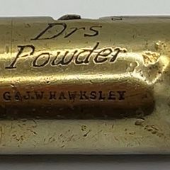 Antique Hawksley doctor's powder measure