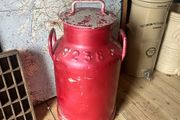 Vintage French Milk Churn