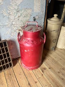 Vintage French Milk Churn