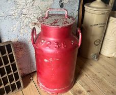 Vintage French Milk Churn