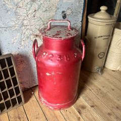 Vintage French Milk Churn