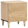 Bedside Cabinets 2 pcs 40x33x46 cm Solid Wood Mango Image 2