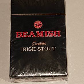 Beamish Irish stout playing cards unopened
