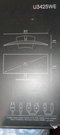 New Dell UltraSharp 34" Curved Thunderbolt Hub Monitor