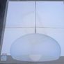 Light fittings -  Pendant with white metal shade . Image 2
