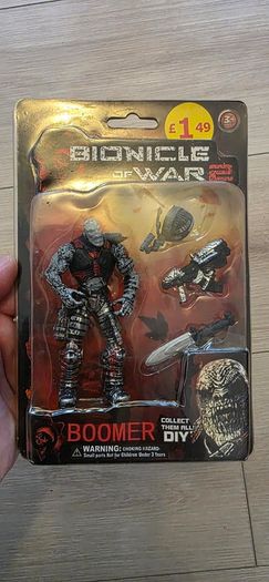 "Bionicle of War" Boomer action figure