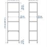 Ikea shelving unit Image 5