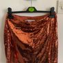 skirt copper sequins Diane von furstenberg Image 3