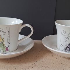 Paul Costello Cups and Saucers