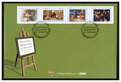 2004 Ireland 140th Anniversary of the National Gallery of Ireland (Issue 3) Commemorative Stamps An Post First Day Cover (FDC)