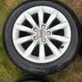 Audi 16 inch alloys with tyres 5x112 Image 3