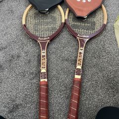 vintage tennis racket