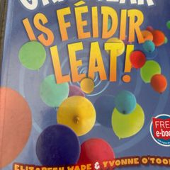 Irish school book.