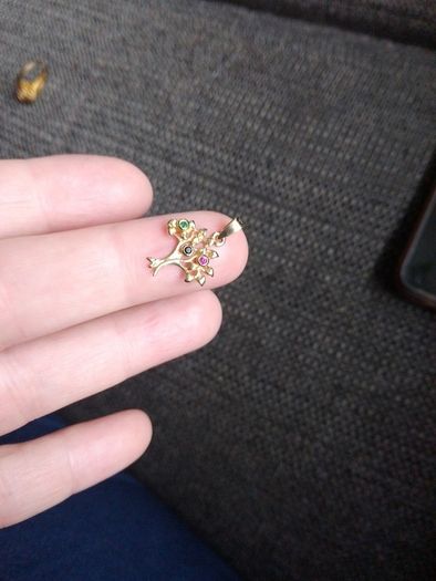 14 CT gold Life Tree pendant