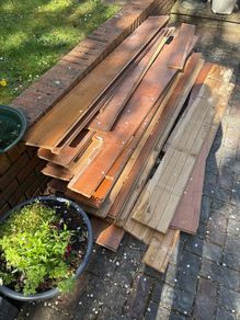 oak floorboards tongue and groove (not laminate)