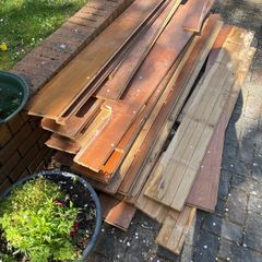 oak floorboards tongue and groove (not laminate)