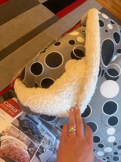 fur blanket