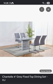 Chantelle table and chairs
