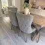 Diamond Furniture Horsen Dining Set Table, Bench & 4 Chairs Image 3