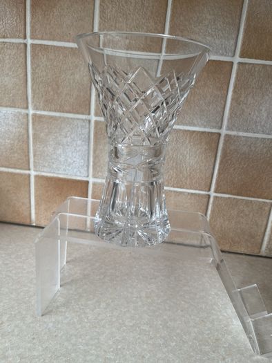 Dublin Crystal 7.25" Flower Vase as New