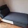 Sofa and Longue with Headrest - Barely used - Gray Image 3