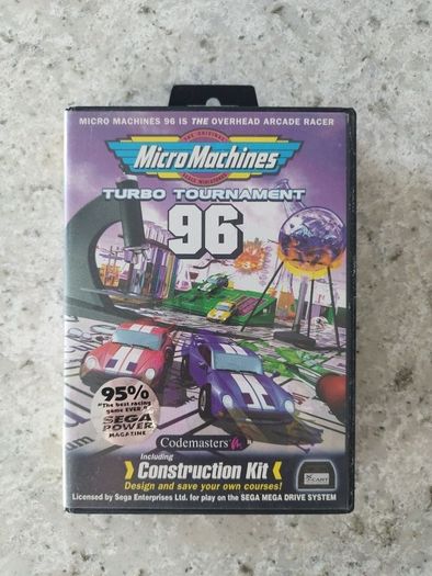 Micro Machines Turbo Tournament 96 - Sega Megadrive