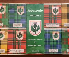 Souvenir Matches 8 boxes Bryant & May