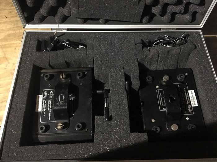 Elation Pro Lighting EwDmx Wireless Dmx Transmitter & Receiver set with Flight Case