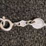 Vintage 925 silver tennis racket design bracelet. Image 3