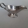 vintage stainless Steel milk jug and sugar bowl Image 6