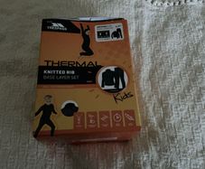 Trespass thermal top and bottoms base layer set age 11/12 BNIB