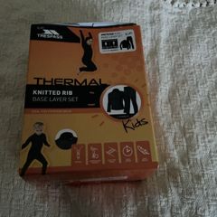 Trespass thermal base layer set age 11/12 BNIB