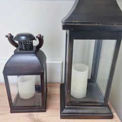 2 Decorative Lantern EZLIVING