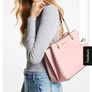Michael Kors - Teagan Large Satchel Bag - Powder Blush Pink - BNWT RRP 275 Image 2