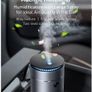 Baseus Car Diffuser Humidifier Auto Air Purifier Aromo Air Freshener with LED Light For Car Aroma Aromatherapy Diffuser Image 2
