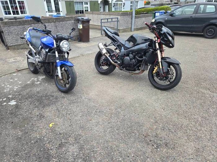 Gsxr 1000k1&hornet 919 for swap