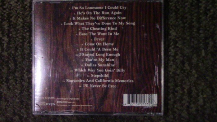 Billie Jo Spears - I'm So Lonesome I Could Cry CD