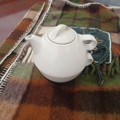 Copenhagen Broste Design Teapot with Large Cup.