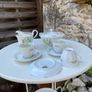 Limoges porcelain tea cups & saucers etc. Image 2