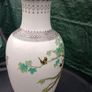 Beautiful Vintage Peacock Vase Image 3