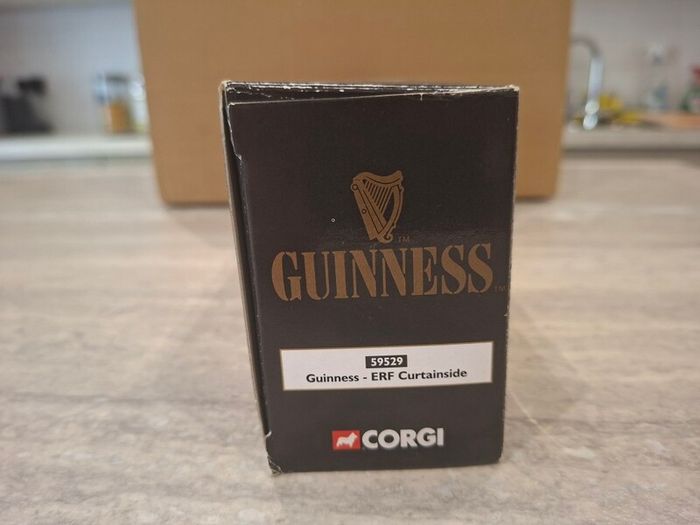 Corgi Guinness ERF Curtainside