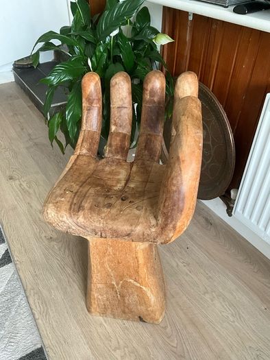 Hand-Shaped Chair