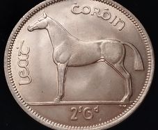 #528 - Ireland - 1955 - Half Crown - UNC - 16a