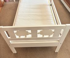 Ikea Kritter junior bed white 70 x 160