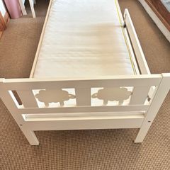 Ikea Kritter junior bed white 70 x 160