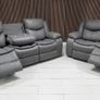 3+2 Valerie Leather Recliner Sofa Set Image 4