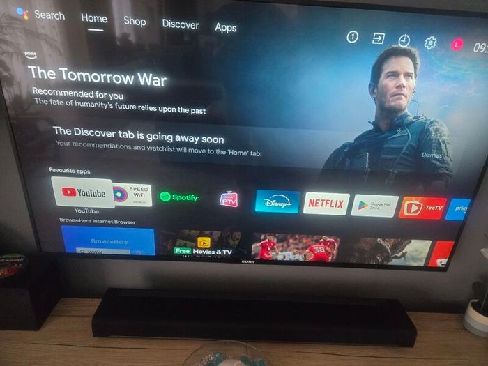 Sony android tv 4k 55"
