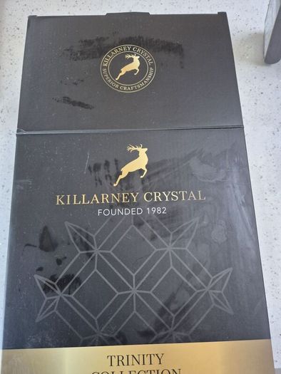 Killarney Crystal Trinity Collection Vodka set